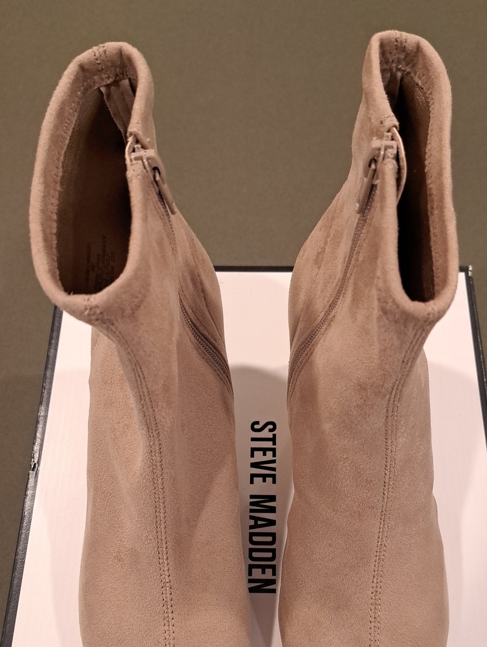 Steve Madden Lianne Bootie - Color: Taupe - Size: 9 - Picture 3 of 10